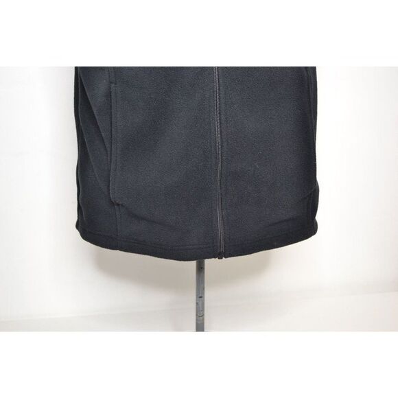 Bass Pro Shop Men's Medium Black Fleece Zip Up Vest - Picture 3 of 11